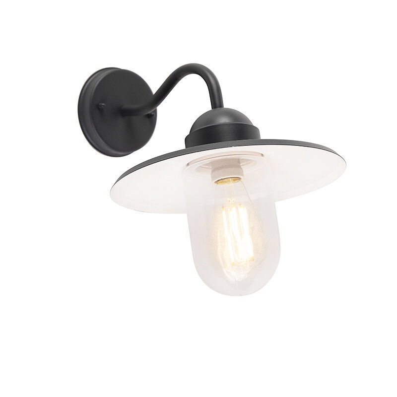 Applique nera IP44 incl lampadine smart GU10 - BALENO