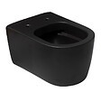 IDEVIT - Idevit Alfa - cuvette WC suspendue noir mat (AL010BL) - vignette