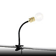QAZQA - Lampe à pince moderne or avec bras flexible - Cavalux - vignette