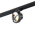 QAZQA - Spot LED triphasé sur rail noir 15W 2700K avec AR111- Expert - vignette
