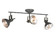 QAZQA - Spot industriel pivotant et inclinable anthracite - Tommy 3 - vignette