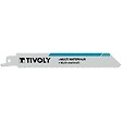 TIVOLY - Lame de scie sabre Multi Matériaux TIVOLY HSS L200mm coupe tubes, plaques jusqu'à 15cm épaisseur - Haute Qualité - vignette