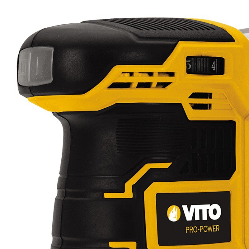 VITO - Ponceuse sans fil Excentrique Orbitale 20V 125mm+ Batterie Lithium 6AH + Chargeur Rapide VITO EGO LI - large