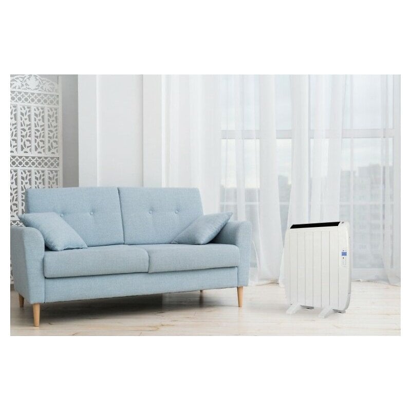 Radiateur électrique Compact-6 - Emetteur Thermique Sec 6 éléments 900W ...