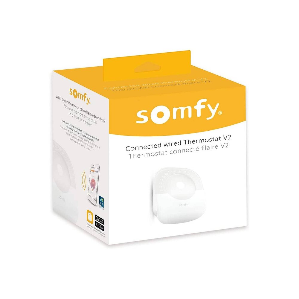 SOMFY - Somfy - Thermostat connecté filaire V2 - large