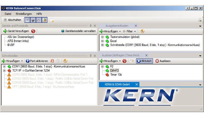 KERN SOHN - Logiciel BalanceConnection PRO 1 CD, 1 licence SCD-4.0-PRO Kern sohn - large