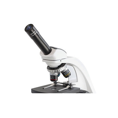 KERN SOHN - Kern - Microscope scolaire à lumière transmise OBT-1 monoculaire 4x à 100x revolver 4 objectifs + platine mécanique - OBT 105 Kern sohn - large
