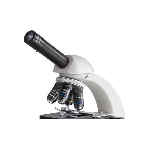 KERN SOHN - Kern - Microscope à lumière transmise OBE-1, monoculaire HWF 10x/Ø 18 mm objectifs 4x/10x/40x/100x - OBE 111 Kern sohn - large
