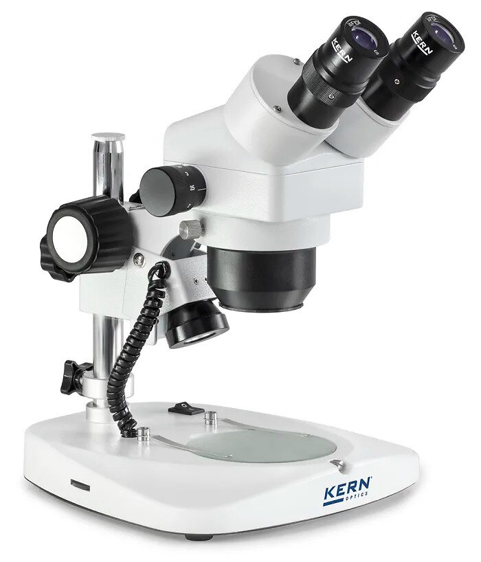 KERN SOHN - Kern - Microscope stéréo à zoom OZL-44, binoculaire WF 10x/Ø 20.0 mm Zoom 0,75x – 3,6x - OZL 445 Kern sohn - large