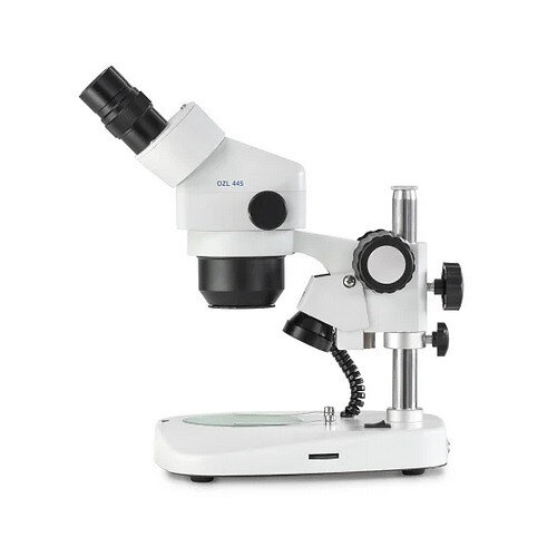 KERN SOHN - Microscope stéréo à zoom OZL-44, binoculaire WF 10x/Ø 20.0 mm Zoom 0,75x – 3,6x OZL 445 Kern sohn - large