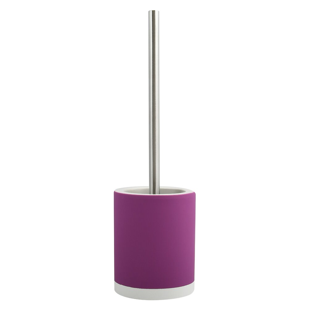 Brosse Wc Et Socle Cagliari Violet Bricorama