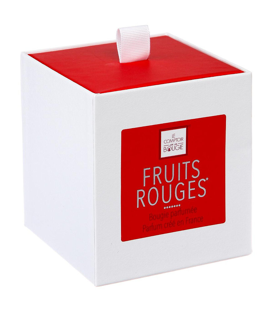 ATMOSPHERA - Bougie Parfumée Fruits rouges Pot en verre 190 G - large