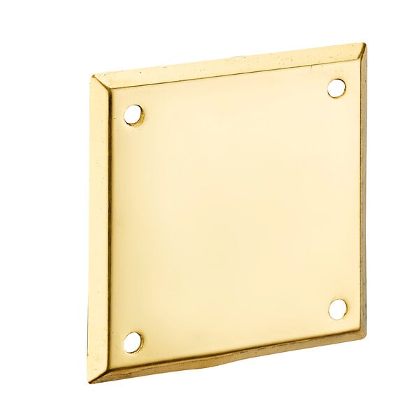 Lot De 16 Plaques De Propreté En Laiton-Bronze - Style Original - Fabrication Française
