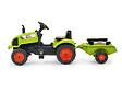 FALK - Tracteur enfant Claas Arion 410 avec remorque 2 à 5 ans - Falk - vignette