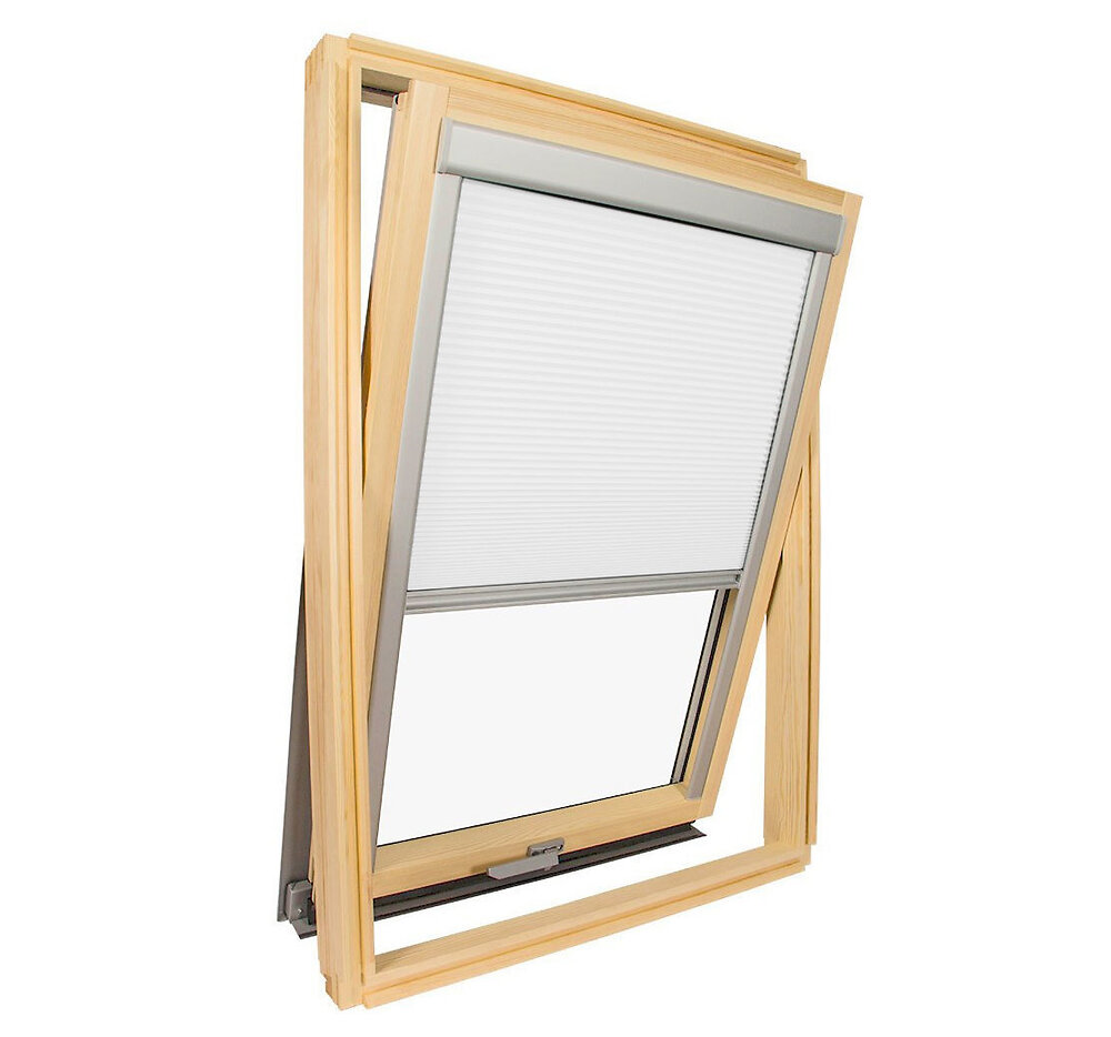AVOSDIM - Store isolant pour fenêtre de toit Velux ® Blanc - Code dimension MK08 - large