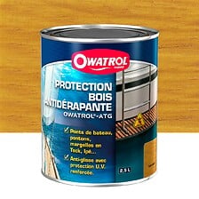 Protection bois antidérapante Owatrol OWATROL ATG Incolore 1 litre ❘  Bricoman