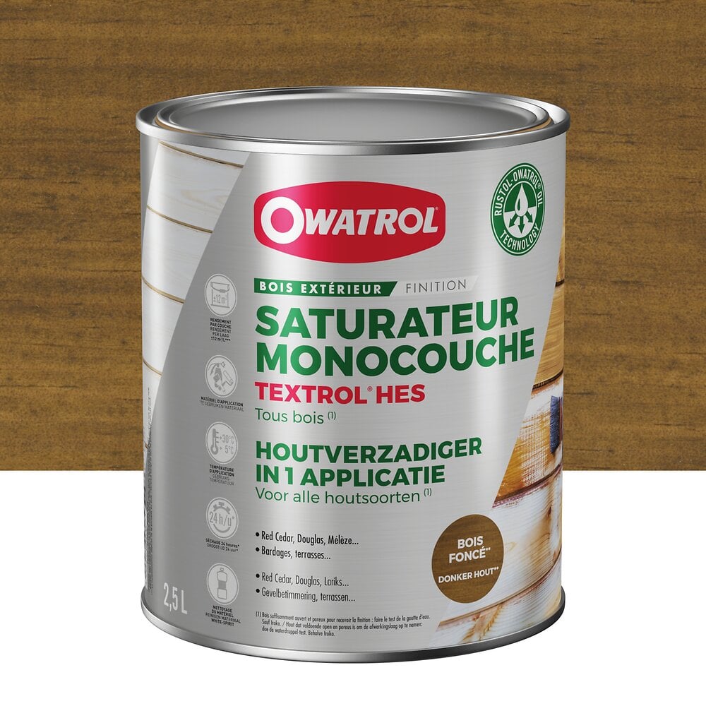 Saturateur bois exotiques Owatrol DEKS OLJE D.1 1 litre