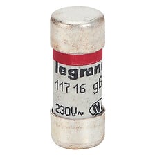 Cartouches fusibles pour porte-fusibles - avec temoin - 8,5x31,5mm - 10A  Legrand