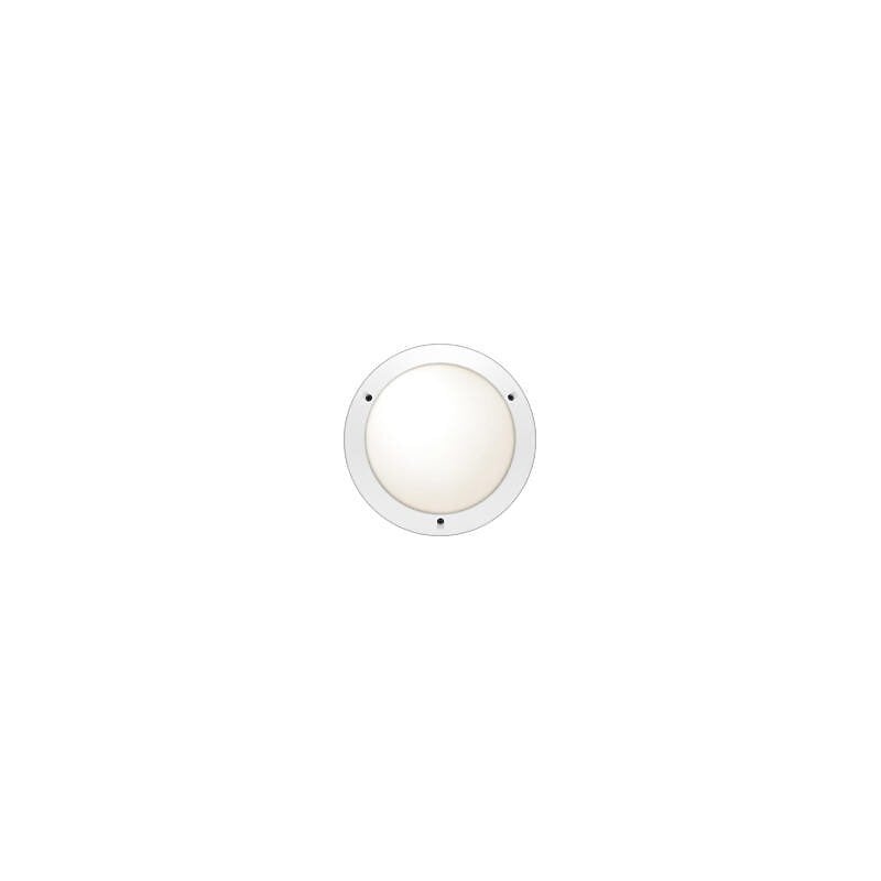Hublot extérieur rond ip54 (1050lm 6500k a++) blanc - voltman