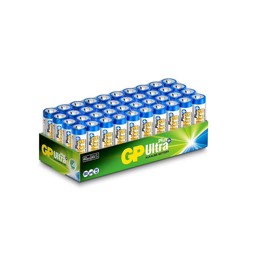 GP BATTERIES - *pack 40 Piles Aa/lr6 Ultra +. - large
