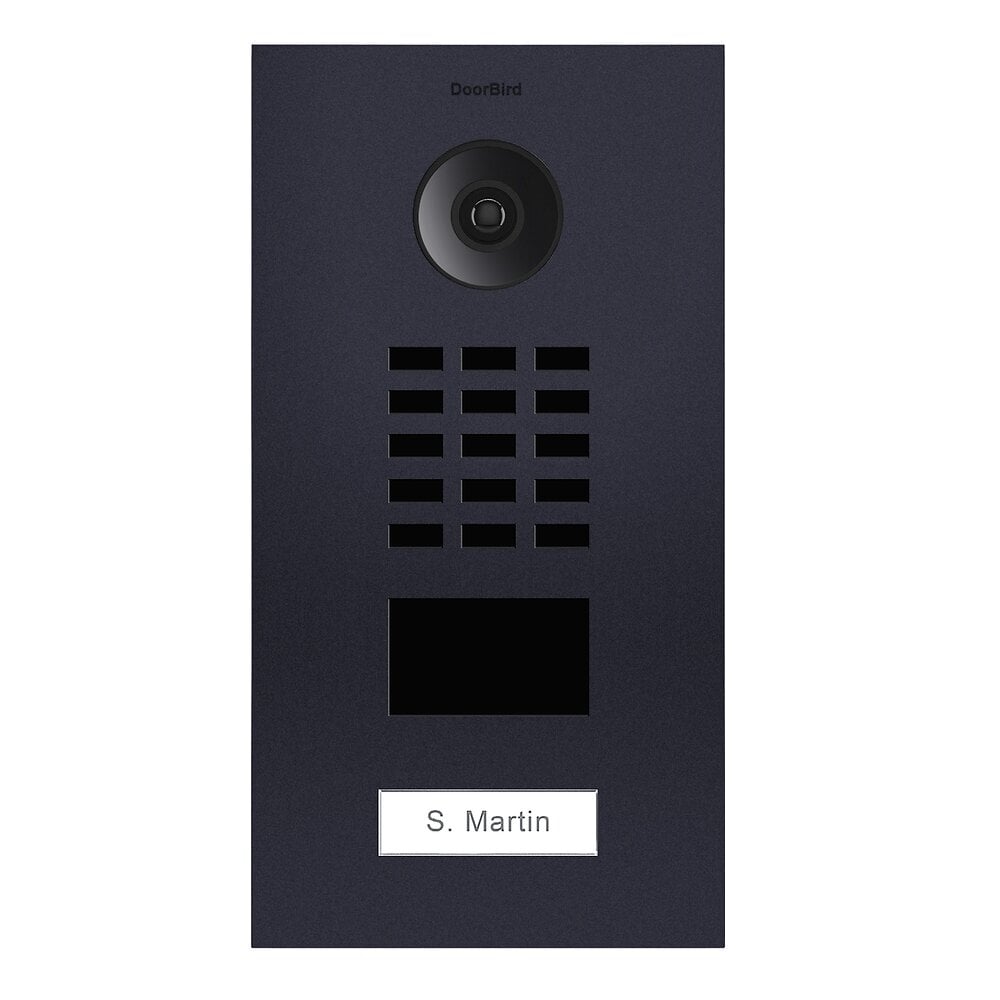DOORBIRD - Visiophone IP Anthracite lecteur de badge RFID + Boitier de montage apparent - Doorbird - large