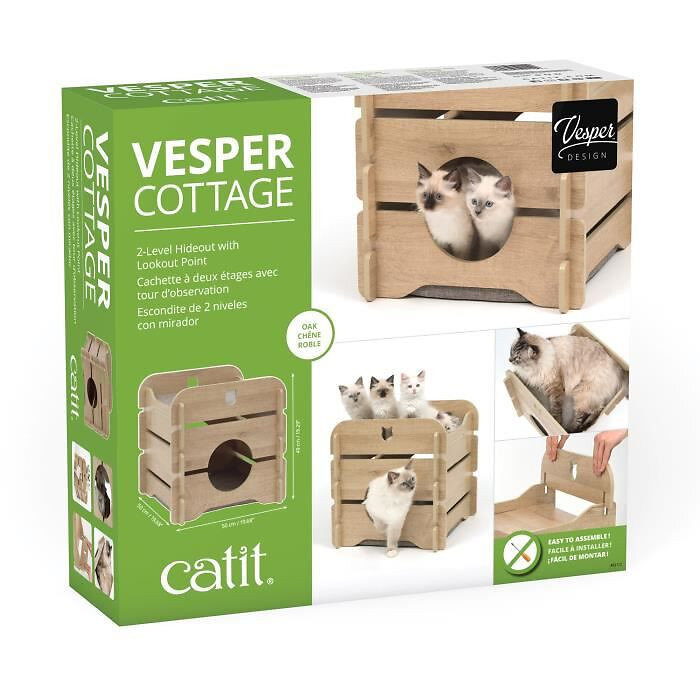 VESPER - Catit - Vesper Cottage chat Chene - large