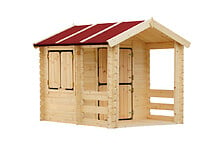TIMBELA Timbela M501 Maison en bois pour enfants - 182x146xH145cm / 1 ...