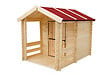 TIMBELA - Timbela M501 Maison en bois pour enfants - 182x146xH145cm / 1.1m2 - vignette