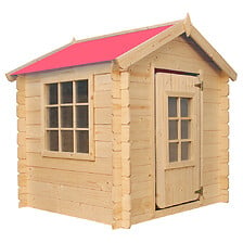 TIMBELA Timbela M570R-1 Maison en bois pour enfants - Toit rouge - 11 ...