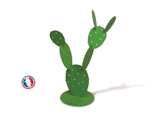 PLANCHAELEC - Cactus Métal Figuier H85 - Vert - large