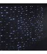 FEERIC LIGHTS & CHRISTMAS - Guirlande lumineuse d'extérieur programmable  Rideau de façade 10 tombées 150 LED Blanc froid - vignette