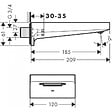HANSGROHE - Hansgrohe Metropol Bec déverseur, Blanc mat (32543700) - vignette