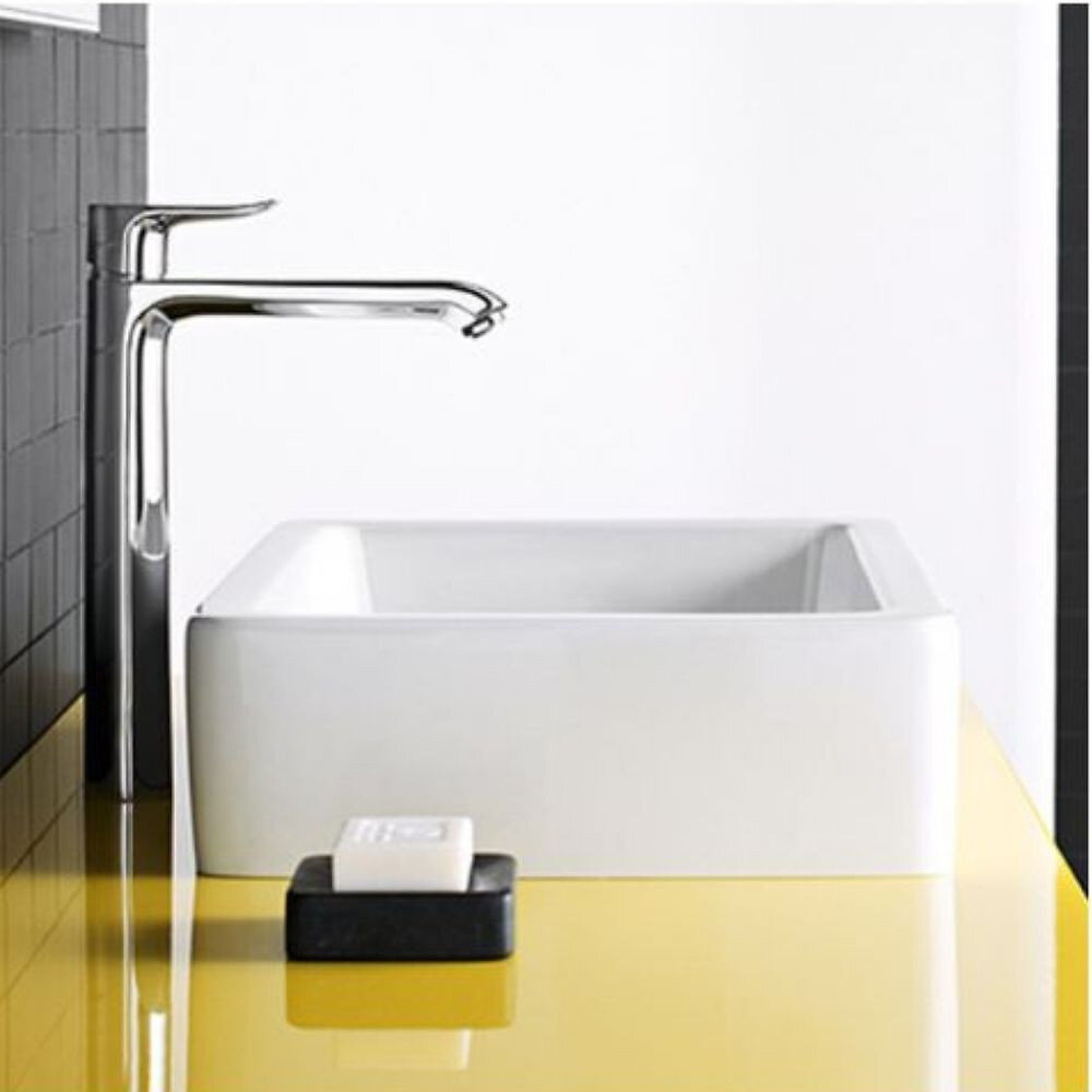 HANSGROHE - Lot de 2 mitigeur de lavabo Focus H230 avec tirette chromé - large
