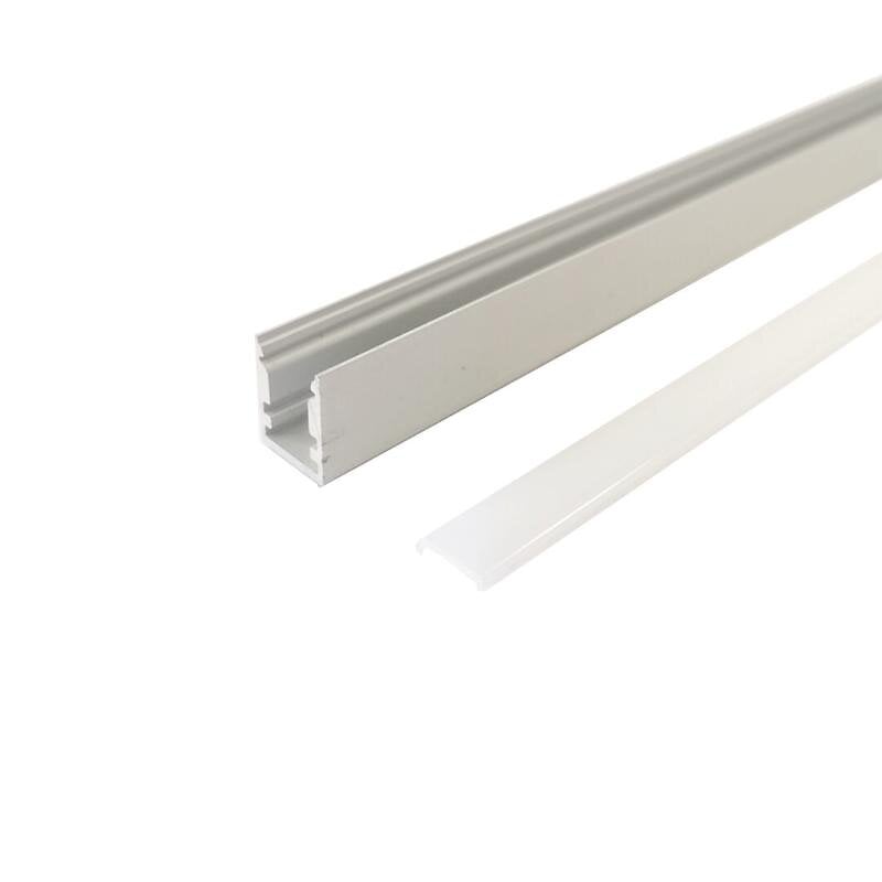 SILAMP - Profilé Aluminium 2m pour Ruban LED - Cache Opaque - SILAMP - large