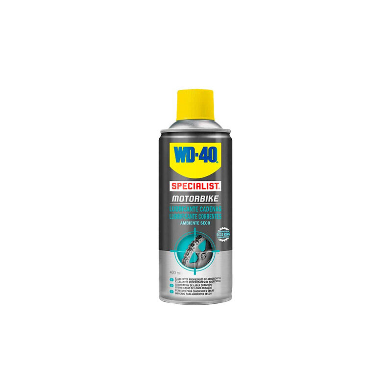 Chaîne moto graisse lubrifiante WD-40 400 ml anti-corrosion/spray  anti-rouille