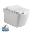 GROHE - Grohe Pack WC Bâti autoportant + WC sans bride SAT Infinitio Design + Abattant softclose + Plaque chrome mat - vignette