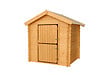 TIMBELA - Timbela M516-1 Maison en bois pour enfants SANS PLANCHER - 112x146xH143 cm / 1.1m2 - vignette
