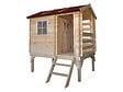 TIMBELA - Timbela M501B Maison en bois pour enfants 182x146xH205cm / 1.1m2 - vignette