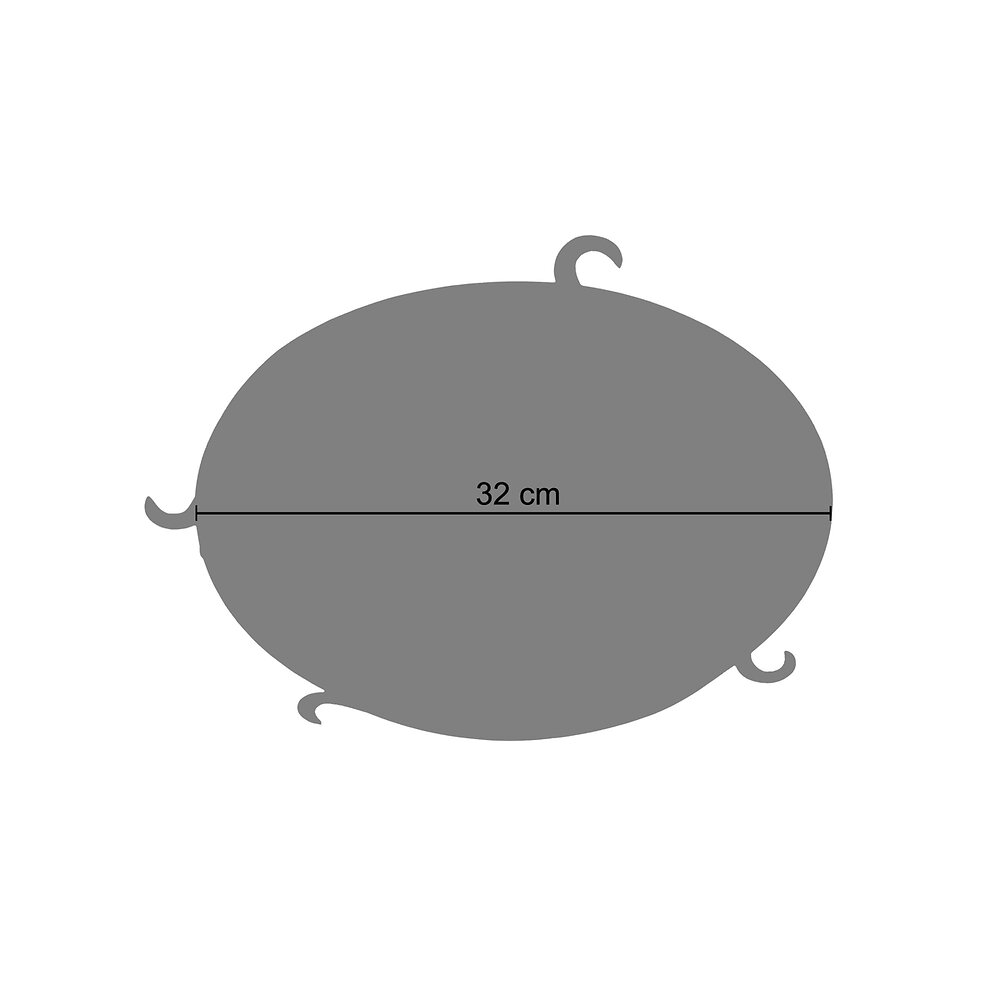 TOSEL - LYS - Plafonnier ronde métal aluminium - large