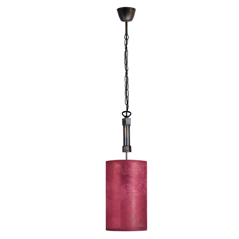 TOSEL - HYDRAULIK T - Suspension ampoule métal noir et cuivre - large