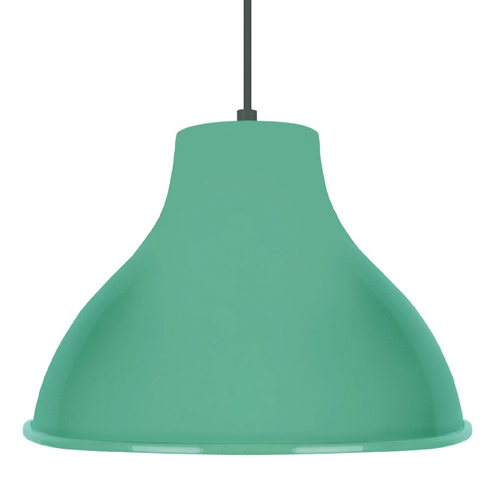 TOSEL - TOSELIA ROULÉ - Suspension dôme métal turquoise - large