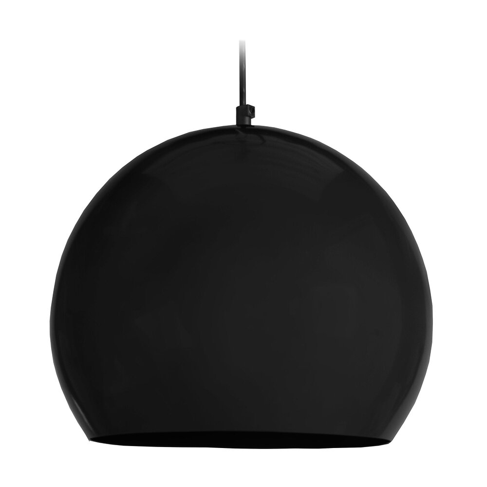 TOSEL - HAMILTON - Suspension globe métal noir - large