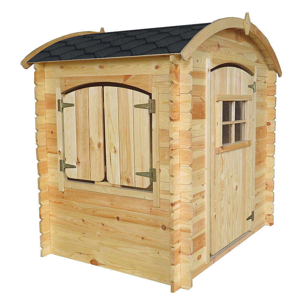 TIMBELA Bitumenschindeln-Set Hexagonal Rock H334RED - Rote Dachschindeln Für Gartenhaus