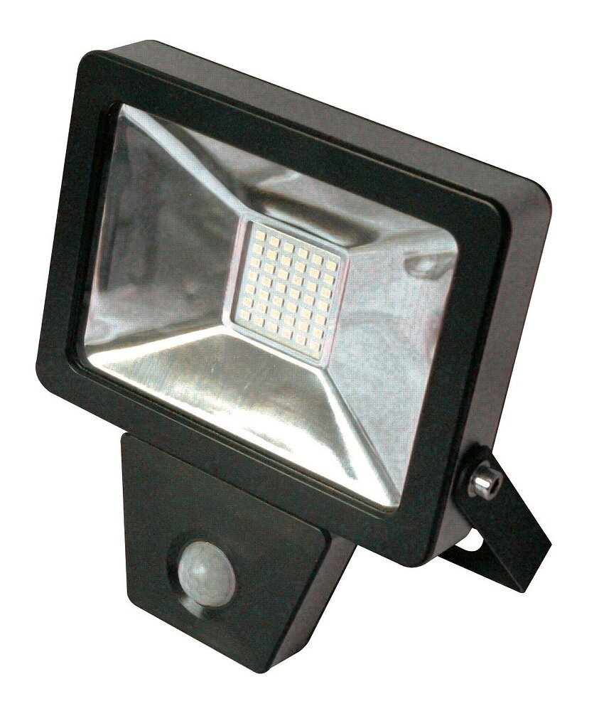 projecteur plat à détection infra-rouge 10w - 800 lm - 6500k - ip65/ip44