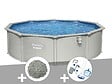 BESTWAY - Kit piscine acier ronde Bestway Hydrium 4,60 x 1,20 cm + 10 kg de zéolite + Kit d'entretien Deluxe - vignette