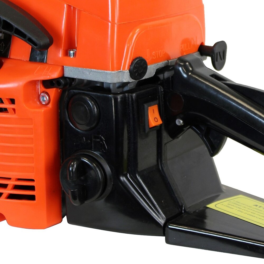 GT_GARDEN - Tronçonneuse thermique 52 cm3, 3 CV, guide 45 cm, 2 chaînes - large