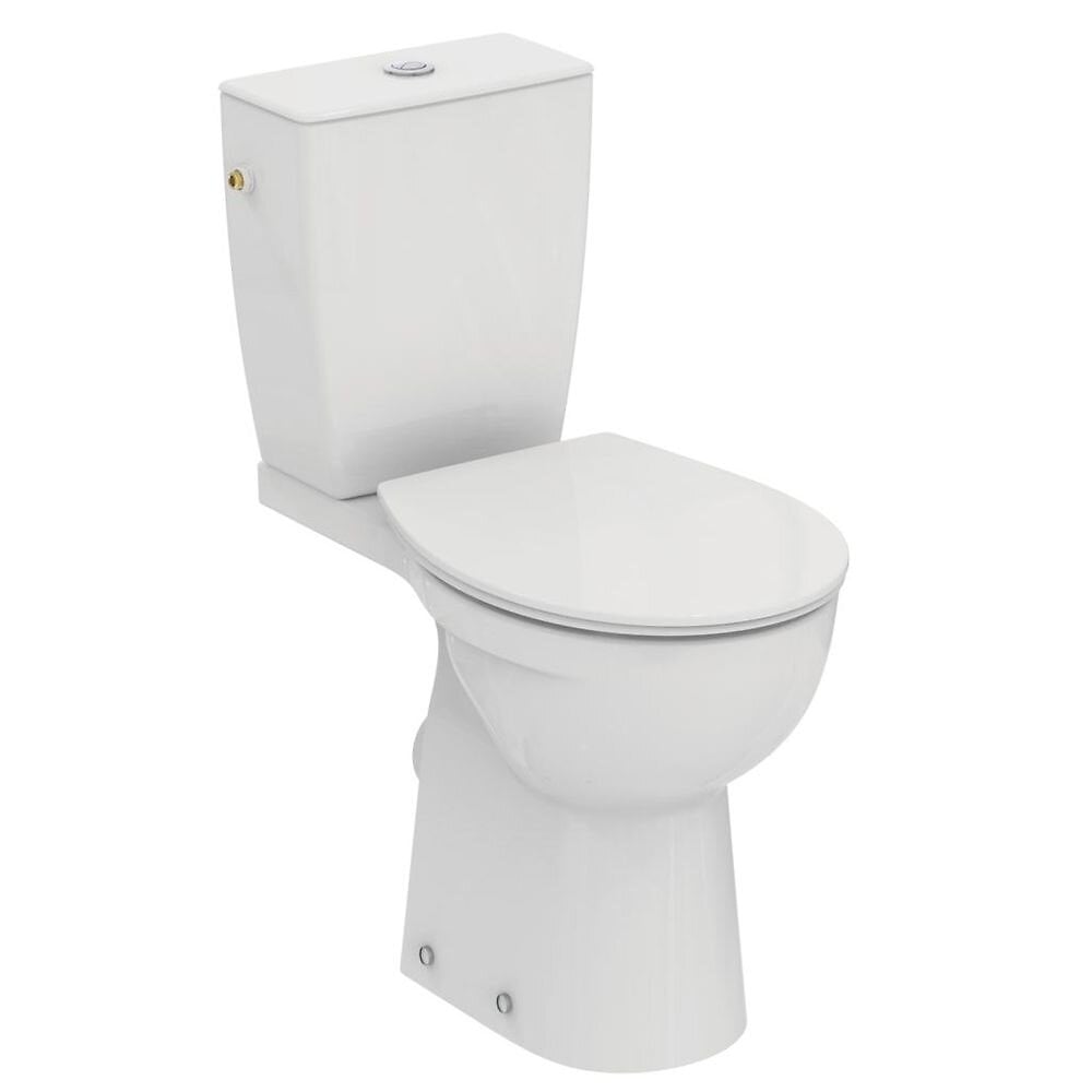 CENTRALE BRICO - Pack WC surelevé ULYSSE PRO, sortie horizontale, blanc - large