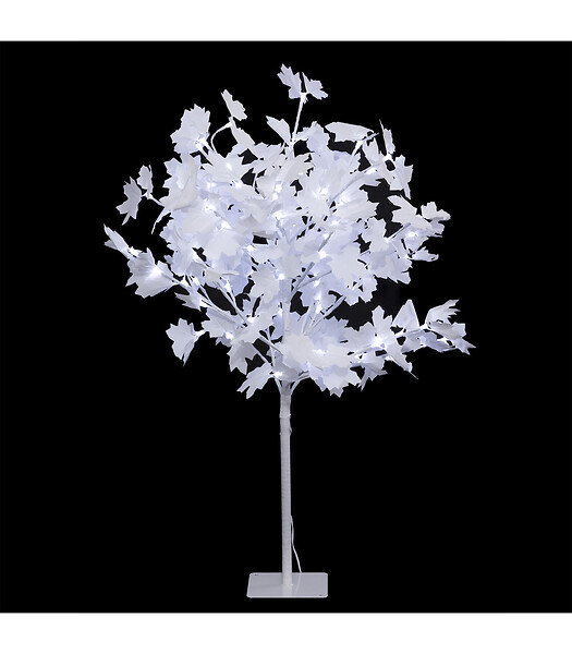 Déco de Noël Arbre lumineux Prunus 600 LED Blanc froid H 250 cm