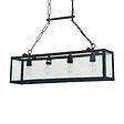 IDEAL LUX - Lampe à suspension igor sp4 nero - vignette