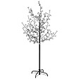 VIDAXL - vidaXL Arbre à LED fleur de cerisier 120 LED Blanc chaud 150 cm - vignette
